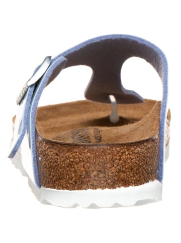 Birkenstock Japonki "Gizeh" w kolorze błękitnym