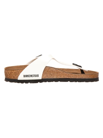 Birkenstock Teenslippers "Gizeh" wit - wijdte N