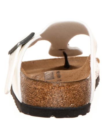 Birkenstock Teenslippers "Gizeh" wit - wijdte N