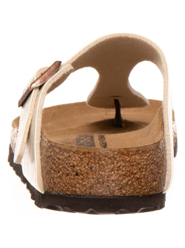 Birkenstock Japonki "Gizeh" w kolorze kremowym