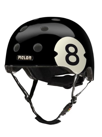 Melon Helmets Fietshelm "8 Ball" zwart