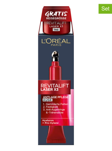 L'Oréal Paris 2tlg. Gesichtspflege-Set "Revitalift Laser X3"