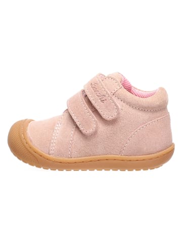 Lurchi Leder-Lauflernschuhe "Iru" in Rosa