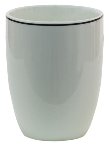 Clayre & Eef Kubki jumbo (6 szt.) w kolorze białym - 350 ml