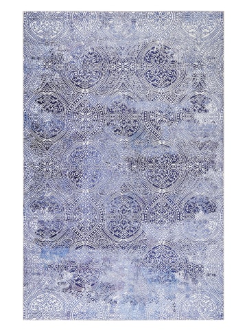 Wecon Home Kurzflor-Teppich "Grace" in Blau