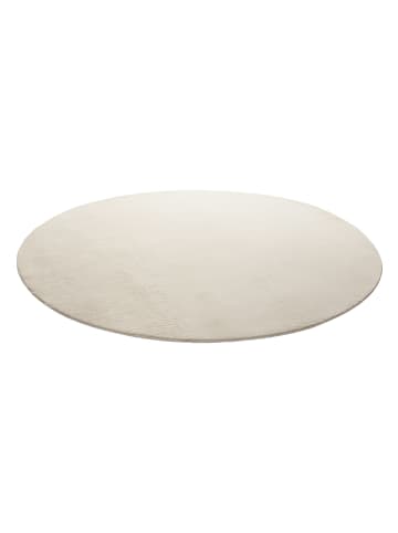 Homie Living Kurzflor-Teppich "Villa Rosso" in Beige