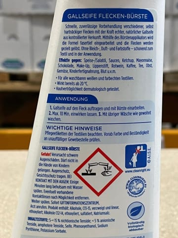 Dr. Beckmann 2er-Set: Gallseife-Flecken-Bürsten, je 250 ml