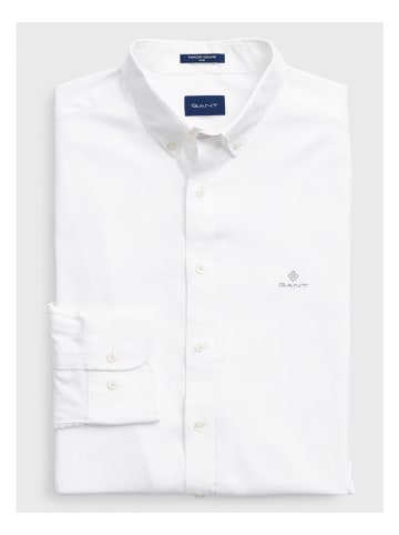 Gant Blouse - slim fit - wit