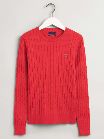 Gant Sweter w kolorze czerwonym