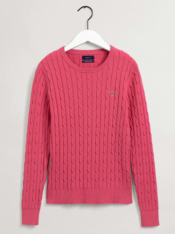Gant Sweter w kolorze różowym