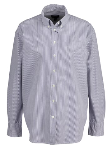 Gant Hemd in Blau/ Weiß