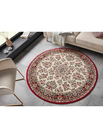Hanse Home Kurzflor-Teppich in Rot/ Creme