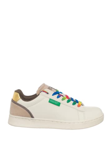 Benetton Sneakers crème/meerkleurig