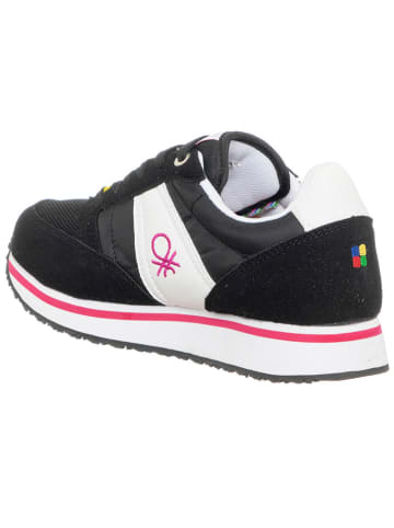 Benetton Sneakers wit/zwart