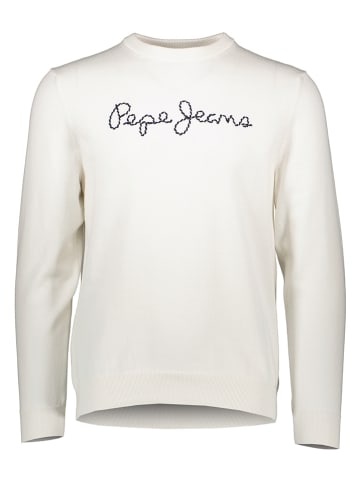 Pepe Jeans Pullover "Ro" in Weiß