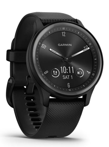Garmin Hybrid-Smartwatch "vívomove® Sport" in Schwarz/ Anthrazit