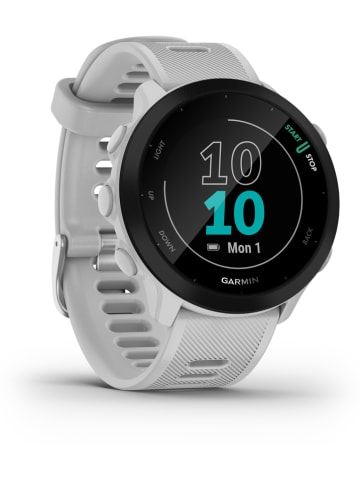 Garmin GPS-Laufuhr "Forerunner® 55" in Weiß/ Schwarz