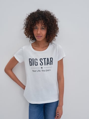 BIG STAR Koszulka w kolorze białym