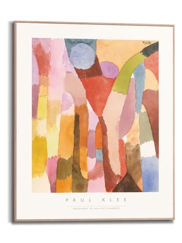 Orangewallz Druk artystyczny "Paul Klee I" w ramce - 40 x 50 cm