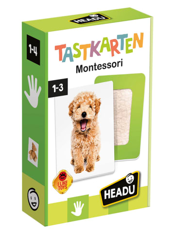 Headu Gra "Karty dotykowe Montessori" - 12 m+