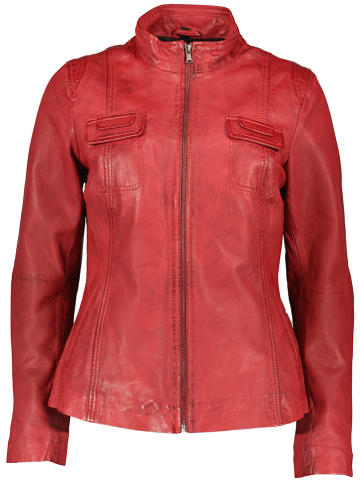 7eleven Leren jas "Salome" rood