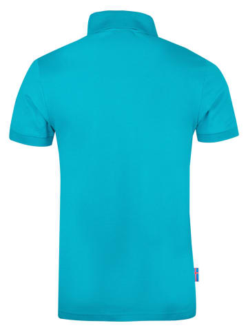 Westfjord Koszulka polo "Hekla" w kolorze turkusowym