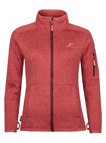 Westfjord Fleecejacke "Katla" in Koralle