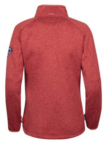Westfjord Fleecejacke "Katla" in Koralle