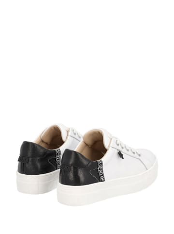 Liu Jo Leren sneakers wit/zwart