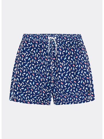 Hackett London Badeshorts in Dunkelblau