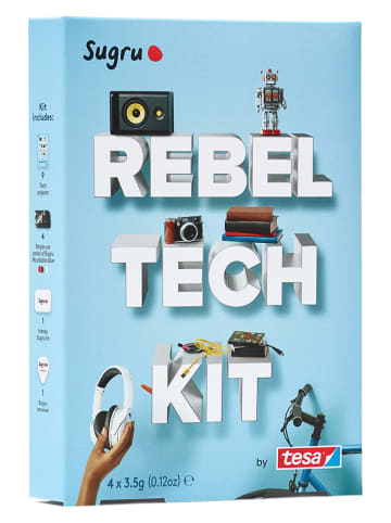 tesa Knutselset "Sugru Rebel Tech Kit" lichtblauw - vanaf 3 jaar