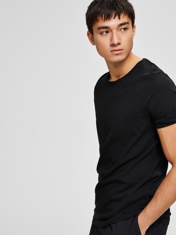 SELECTED HOMME Koszulka "Morgan" w kolorze czarnym