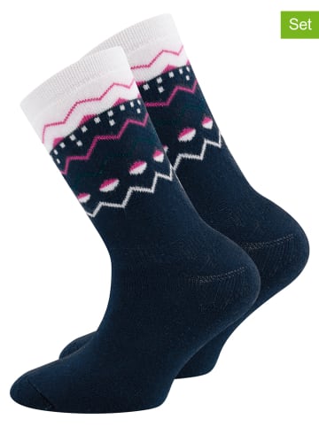 ewers 2-delige set: sokken donkerblauw