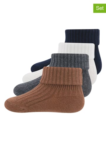 Ewers 4-delige set: sokken meerkleurig