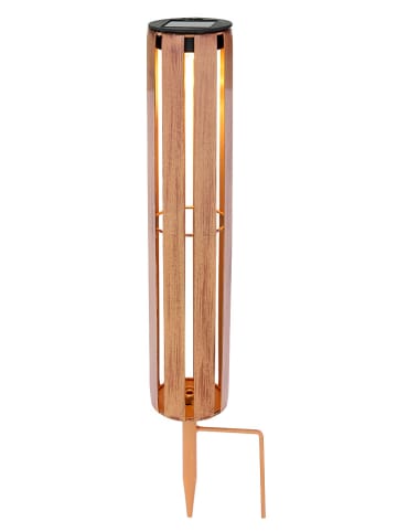Globo lighting Ledsolartuinsteker lichtbruin - (H)46 x Ø 7 cm