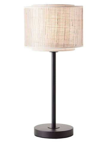 Brilliant Lampa stołowa "Odar" w kolorze beżowo-czarnym - wys. 48 cm