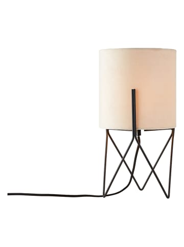 Brilliant Lampa stołowa "Atami" w kolorze beżowym - wys. 38 cm