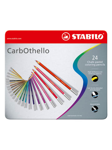 STABILO Pastelkleurpotloden "STABILO CarbOthello" - 24 stuks