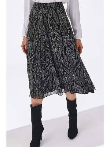 TATUUM Spódnica w kolorze czarnym ze wzorem
