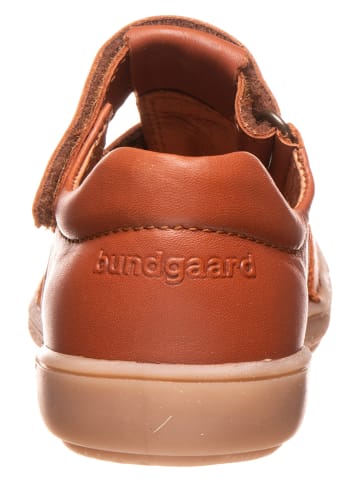 Bundgaard Skórzane półsandały "Elias" w kolorze jasnobrązowym