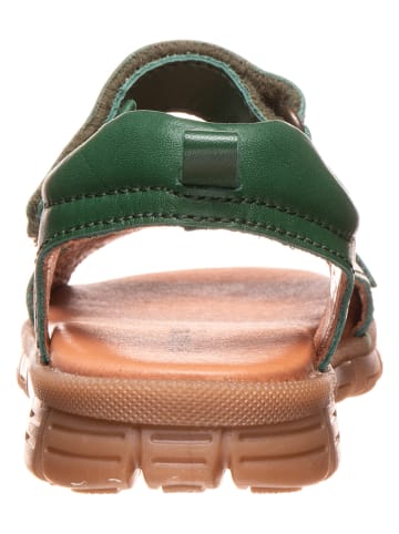 Bundgaard Leder-Sandalen "Julius" in Grün