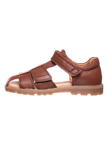 Bundgaard Leren enkelsandalen "Tritu II" bruin