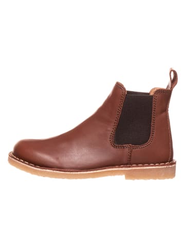 Bundgaard Leder-Chelsea-Boots "Cajsa" in Braun