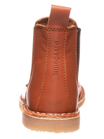 Bundgaard Leder-Chelsea-Boots "Cajsa" in Hellbraun