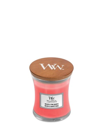 WoodWick Mała świeca zapachowa - Melon & Pink Quartz - 85 g