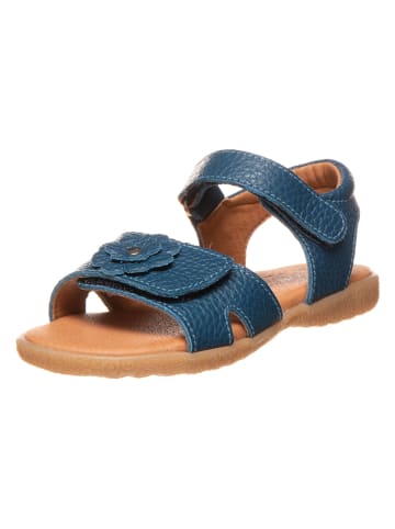 lamino Leder-Sandalen in Dunkelblau