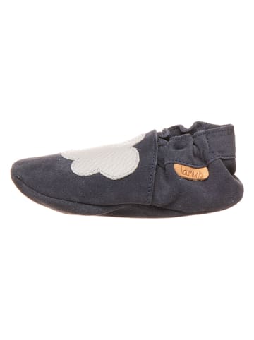 lamino Skórzane buty w kolorze granatowym do raczkowania