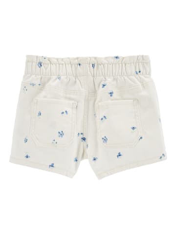 OshKosh Shorts in Weiß/ Blau