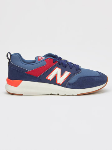 New Balance Sneakers donkerblauw/rood