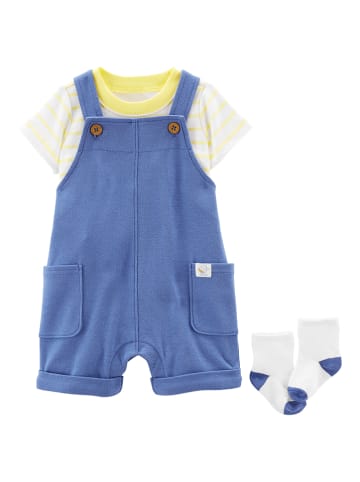 carter's 3tlg. Outfit in Blau/ Gelb